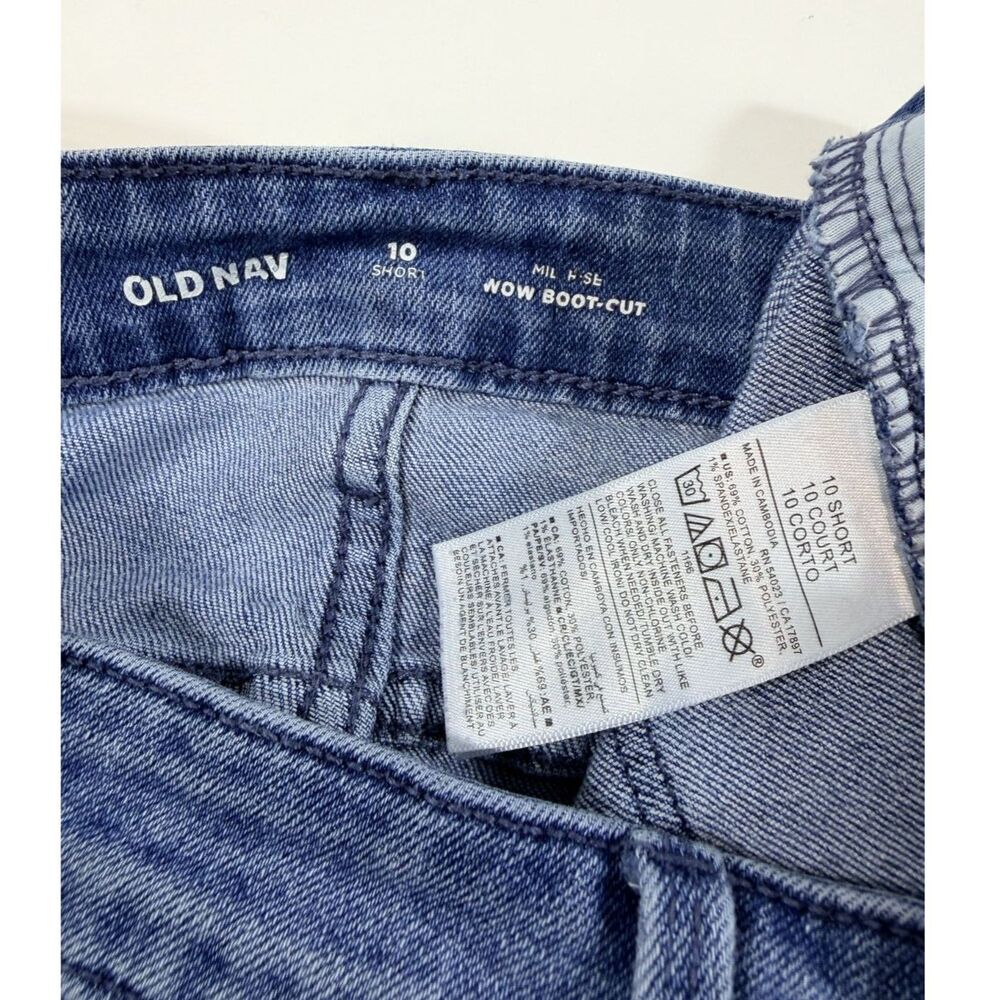 Old Navy Women’s Size 10 Short WOW Mid Rise Bootcut Stretch Jeans Blue - Picture 5 of 12